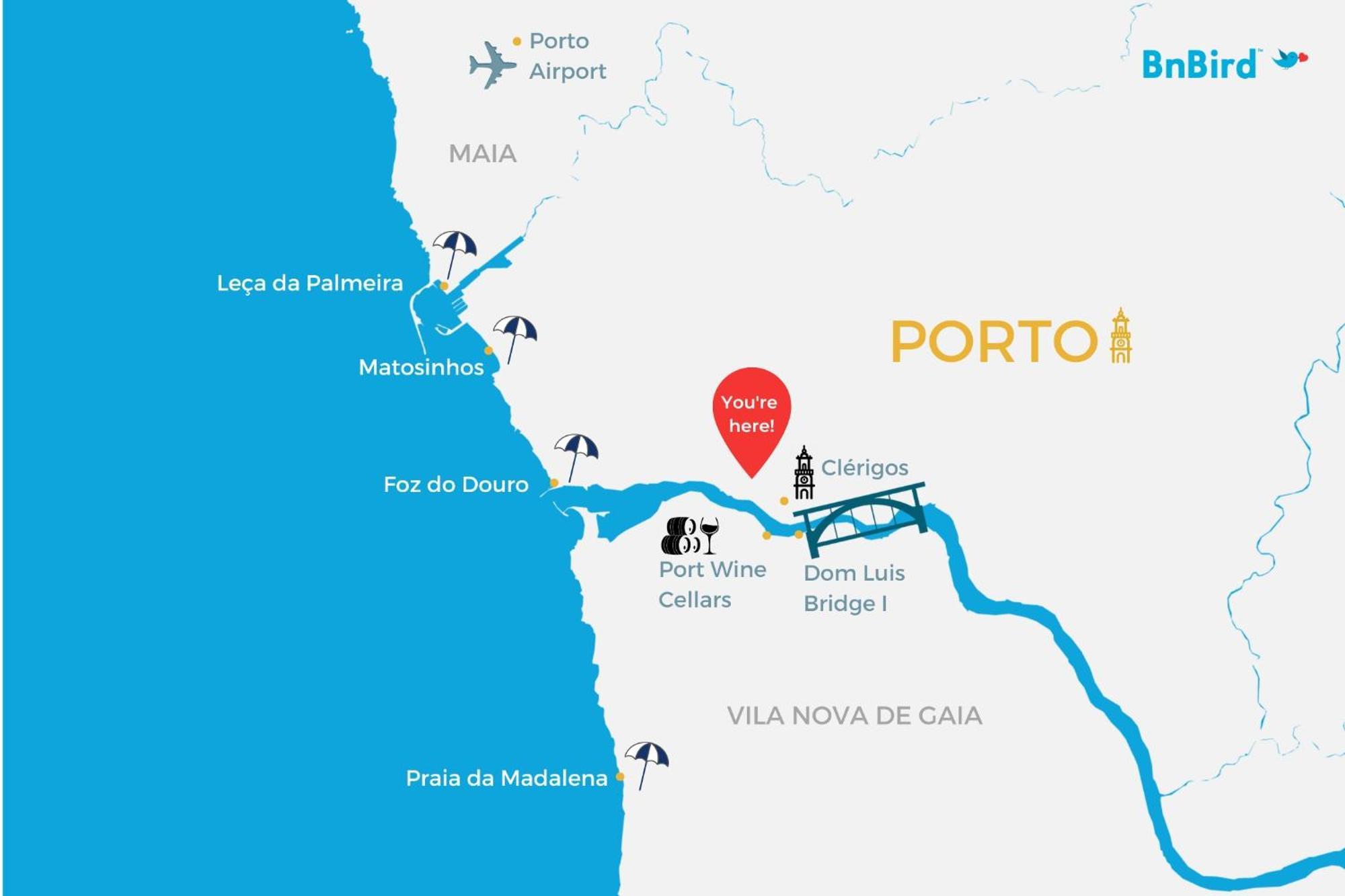 Boavista Executive Studios Порту Экстерьер фото